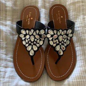 Kate Spade Black Cora sz 8